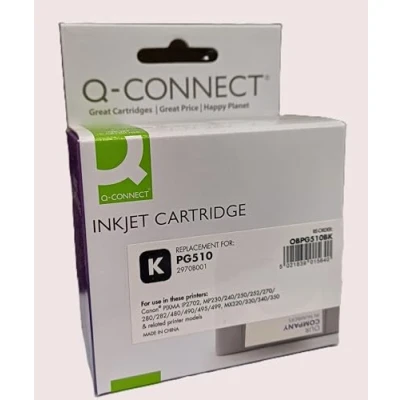 Image of Q Connect Canon PG 510 Remanufactured Black Inkjet Cartridge