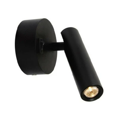 Image of Sadovo Sconce Wall Lamp LED 1x 3W Black