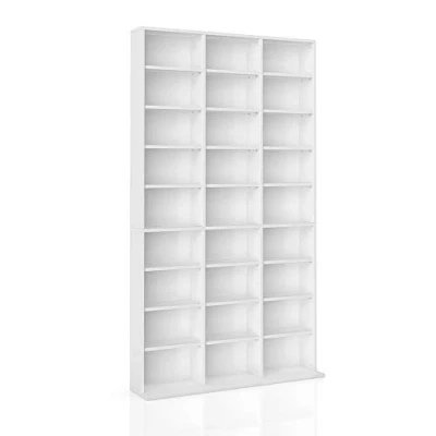 Image of Vicco CD shelf Jukebox, White, 102 x 178 cm