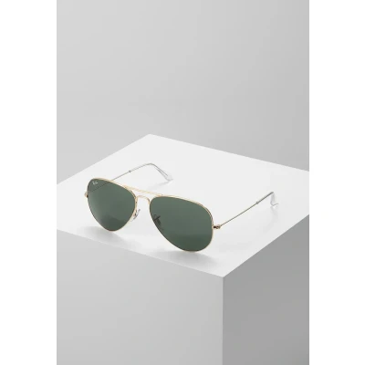 Image of Ray Ban Aviator Large Unisex Sunglasses goldcoloured, Size: 62, Gold coloured