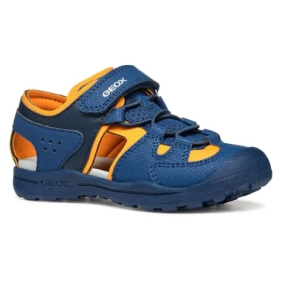 Image of Geox J VANIETT BOY boys&#039;s Children&#039;s Sandals in Blue