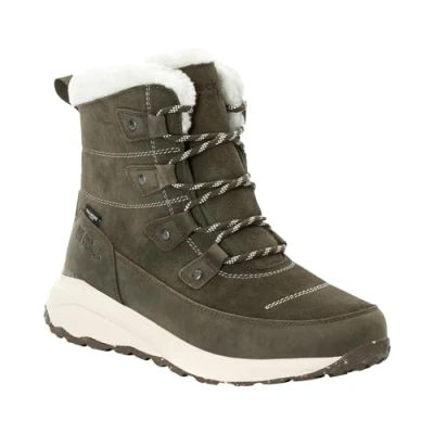 Image of Jack Wolfskin Women&#039;s Dromoventure Texapore High W Winter Boots, Island Moss, 7.5 UK