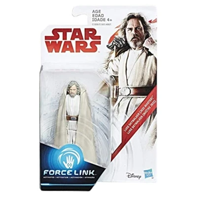 Image of Star Wars The Last Jedi Luke Skywalker 3.75 inch Force Link figure