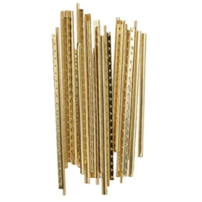 Image of Sharplace 20pcs Popular Guitar Acoustic Strings Fret Wire Fretwire Set 2mm brass Golden