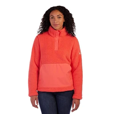 Image of Spyder Women&#039;s Slope Fleece Jacket, Dark Pink, L UK