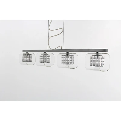 Image of Avignon 4 Light Chrome Fitting Bar Pendant Ceiling