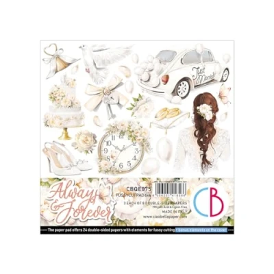 Image of Ciao Bella Always &amp; Forever 6&quot;x6&quot; Fussy Cut Pad
