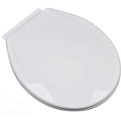 Image of Soft Close Toilet Seat Quick Release Standard Size Loo Oval PP Easy Installation &amp; Cleaning