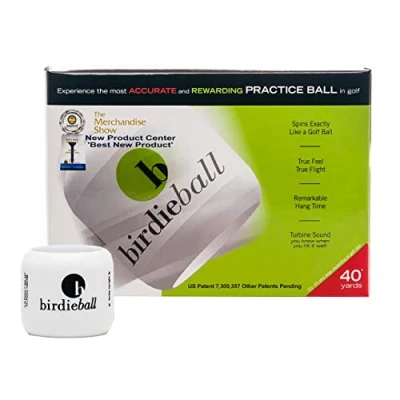 Image of BirdieBall Practice Golf Balls, Limited Flight Training Balls (Pack of 12)