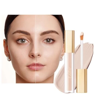 Image of Oulac Concealer Full Coverage, Under Eyes Concealer, Long Lasting Multipurpose Eye Make up Moisturising &amp; Hydrating Formula, Shade: W0 Fair