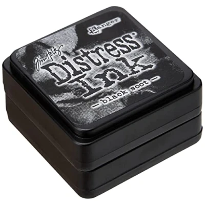 Image of Ranger Mini Ink Pad, Black Soot