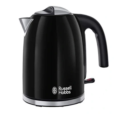 Image of Russell Hobbs Colours Plus electric kettle 1.7 L 3000 W Black