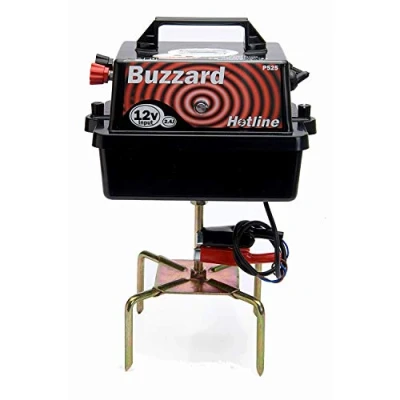 Image of HLB525 Buzzard Battery Electric Fence Energiser 3.2J Energisers 12V and 9V powered