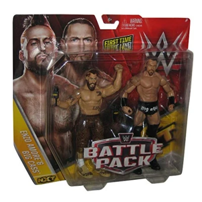 Image of WWE Elite DJR93 Enzo Amore &amp; Big Cass Battle Pack Series 40