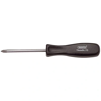 Image of Draper 19532 Expert Quality No 1 Cross Slot Mechanics Screwdriver, 75mm