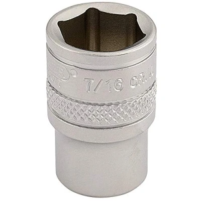 Image of Draper Imperial Socket, 1/4&quot; Sq. Dr., 7/16&quot;