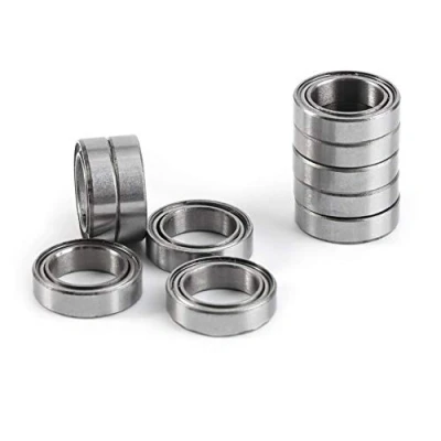Image of 10Pcs Deep Groove Ball Bearings 6700ZZ Double Shielded Thin Section Miniature 10x15x4mm for 3D Printer Wheel