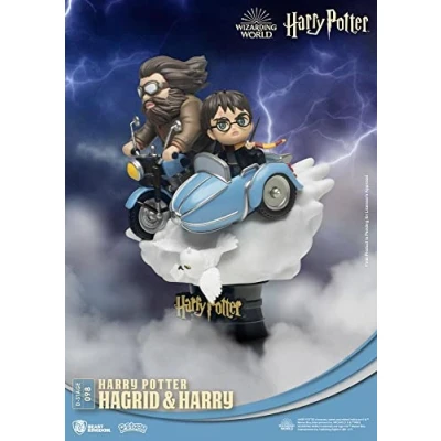 Image of Beast Kingdom Harry Potter, Hagrid and Diorama Stage D Figure Statue