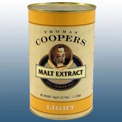Image of Home Brew Coopers 1.5Kg Tin Of Liquid Malt Extract (Light)