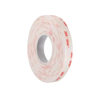 Image of Dpm tapes 3M VHB 4950 Double Sided Adhesive Tape for Indoor and Outdoor Use, Waterproof, Mounting objects, Acrylic Foam, fixing pictures, permanent applications (9 mm x 3 m)