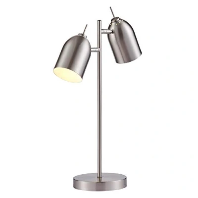 Image of Teamson Home Mason Table Lamp with Chrome Shade VN L00063NB UK