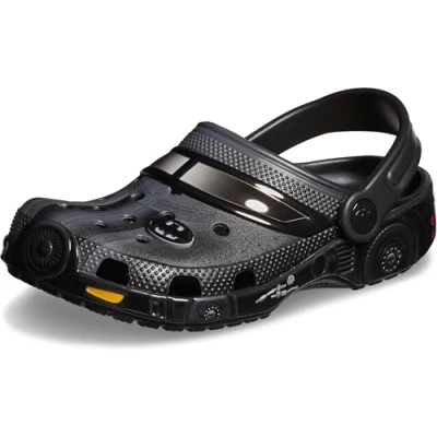 Image of Crocs Unisex Kids Clog,Batman Batmobile Classic Clog K,Black,6 UK Child