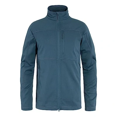 Image of Fjallraven 86971 534 Abisko Lite Fleece Jacket M/Abisko M Men&#039;s Indigo Blue Size L