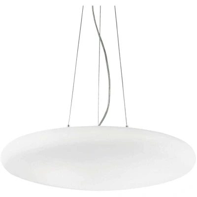 Image of Smarties Bianco 3 Light Medium Ceiling Pendant White, E27