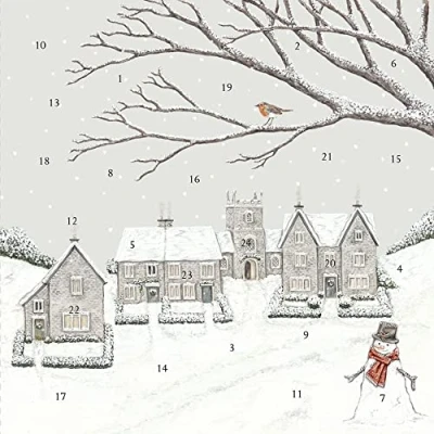 Image of Wrendale Designs &#039;Christmas Townhouse&#039; Advent Calendar