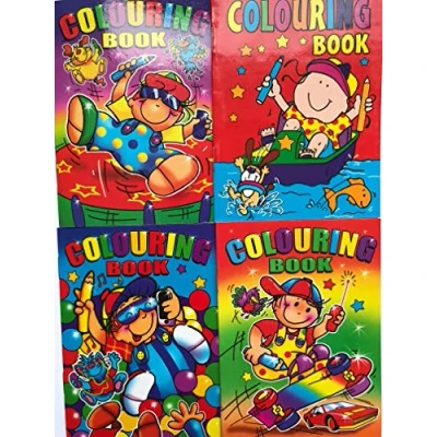 Image of 20 Mini A6 Colouring Books Party Bag Filler PTY