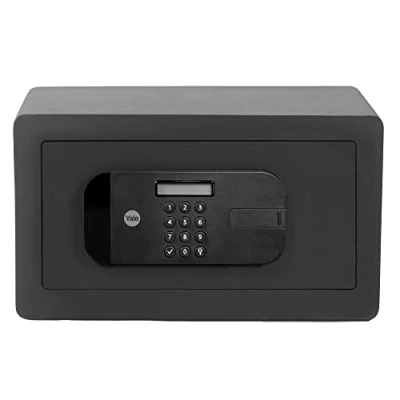 Image of Yale Small High Security Safe, Secured by Design approved, Digital Keypad, LED Light Indicators, Steel Locking bolts YSEB/200/EG1