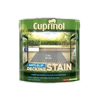 Image of Anti Slip Decking Stain City Stone 2.5 Litre