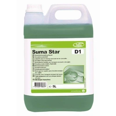 Image of Suma Star D1 Washing Up Liquid 5Ltr x 2