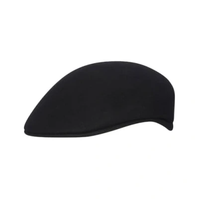 Image of WALKER AND HAWKES Wool Felt Lostock Flat Cap Navy M (58cm)