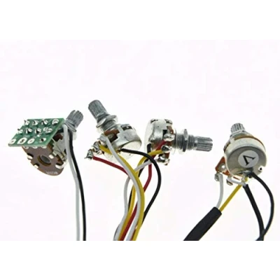 Image of Dopro Prewired 2 Band Active &amp; Passive EQ Equalizer Electric Bass Preamp Circuit