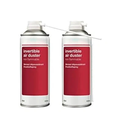 Image of simpa Invertible Sprayduster Compressed Air Duster 2 x 200ml