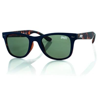 Image of Superdry Square Mens Matte Navy Havana Green Rookie Blue One Size