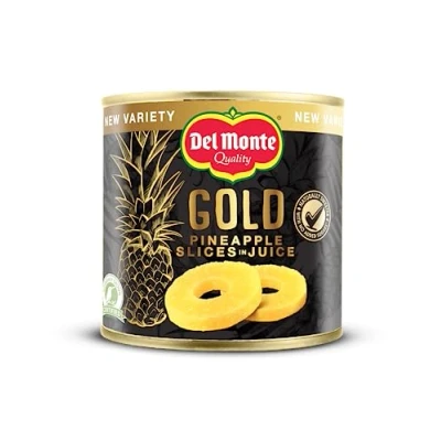 Image of Del Monte Gold Pineapple Slices in Juice 435g (Pack of 12)