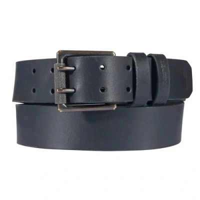 Image of Carhartt Men&#039;s Lässige Robuste Gürtel für Herren, Erhältlich in Verschiedenen Stilen, Farben und Größen Belt, Craftsman Leather Double Prong (Black), 42