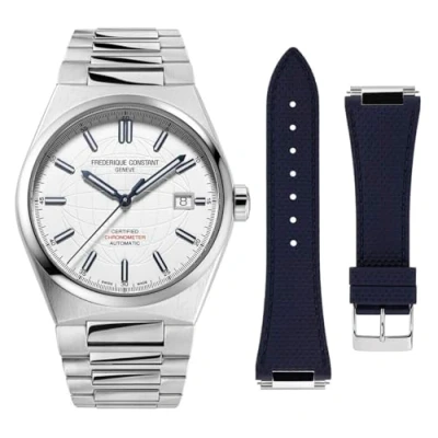 Image of Frederique Constant Frédérique Highlife Automatic Cosc Mens Silver Watch FC 303S3NH26B Stainless Steel (archived) One Size