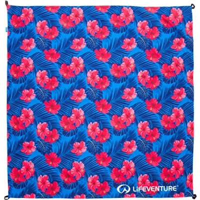 Image of Lifeventure Printed Picnic Blanket, Waterproof, Sandproof, Ideal For Park, Camping And Beach
