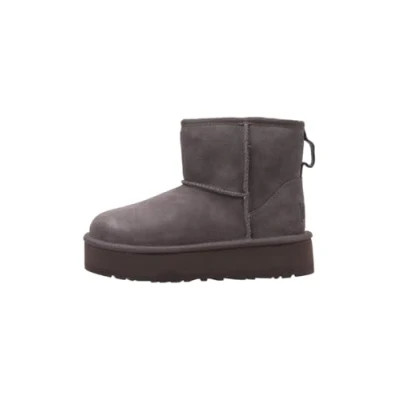 Image of UGG Classic Mini Platform Fashion Boot, Thunder Cloud, 1 UK