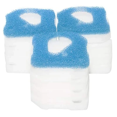 Image of LTWHOME Coarse and Fine Filter Pads Fit for Eheim 2617710 Pro 4 250, 250T, 350, 350T, 600 4e 350 (Pack of 3 sets)