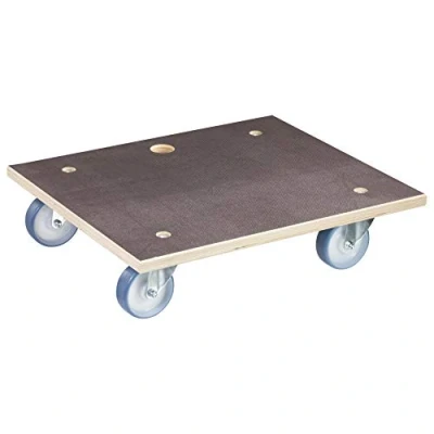 Image of WAGNER moving dolly MM 1145 I 59 x 49 cm for heavy boxes, appliances &amp; furniture lifting hole non slip surface FSC® certified load capacity 500 kg 20114501