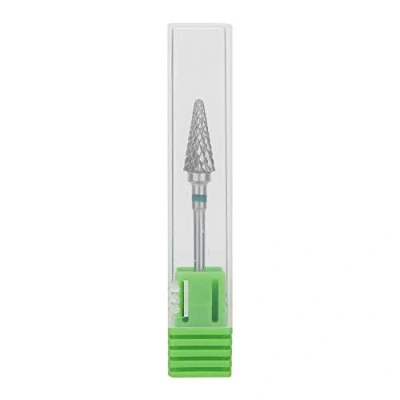 Image of Nail Drill Bits,Tungsten Steel Art Manicure Bits Electric Pedicure Grinding Head Polishing Accessory Portable (Green)
