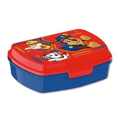 Image of HOVUK Paw Patrol Kids Lunch Box 20cm Food Safe Material Container BPA Free Plastic Meal Prep for Boys 3+Years