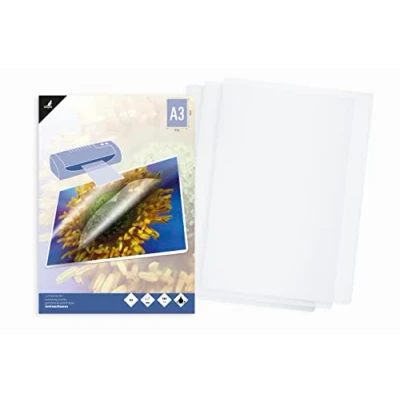 Image of Kangaro Laminating Film A3 303 x 426 mm 100 Micron Sheets