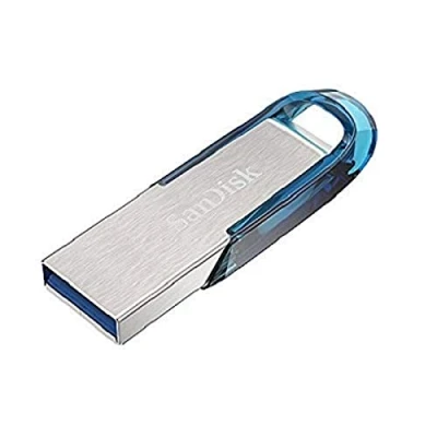 Image of SanDisk Ultra Flair 64 GB USB 3.0 Flash Drive, Upto 150MB/s read Blue