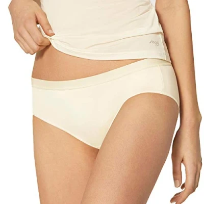 Image of Sloggi Women&#039;s Wow Comfort 2.0 Hipster Panties, Ecru White, X Small