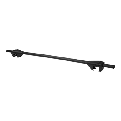 Image of Universal roof bar set Twinny Load Logico Key 120cm Black Steel for cars with open rails